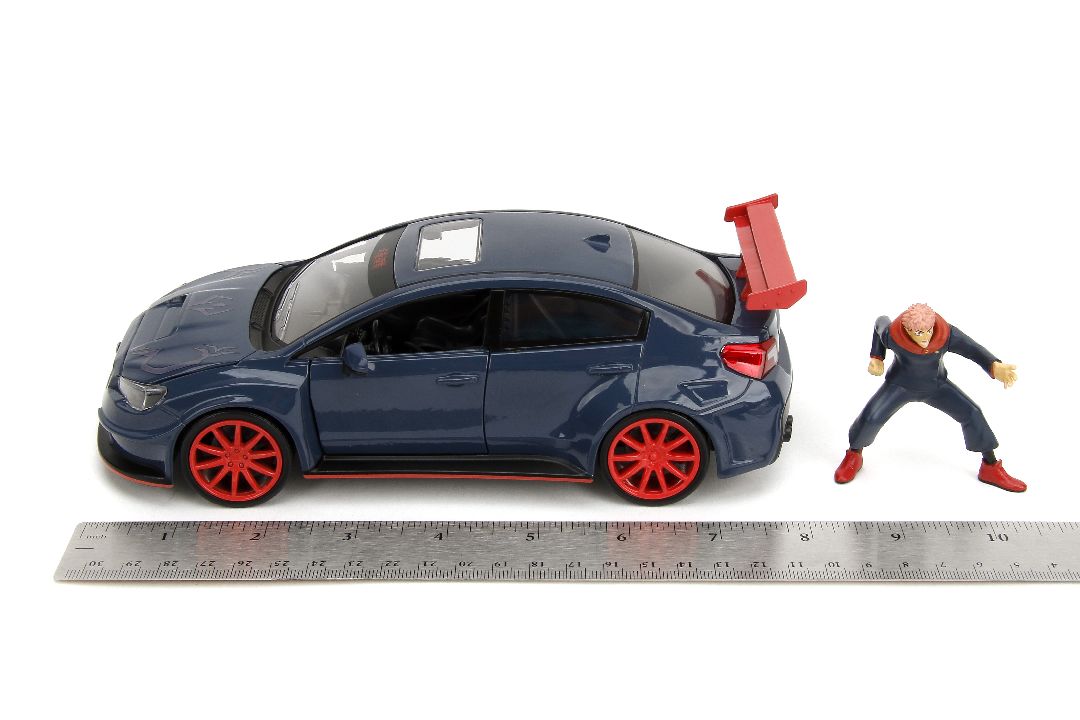 Jada 1/24 "Hollywood Rides" 2016 WRX STI w/ Yuji Itadori