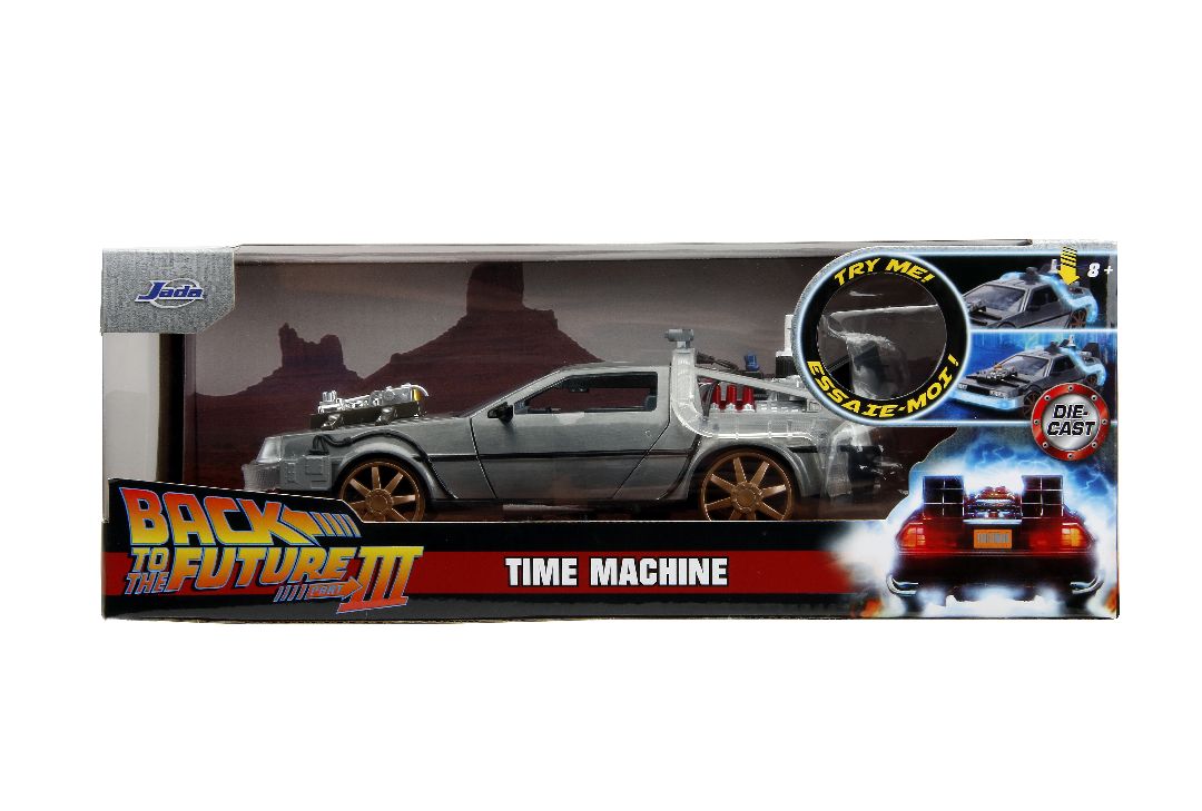 Jada 1/24 Back To The Future Part III - Time Machine w/Light