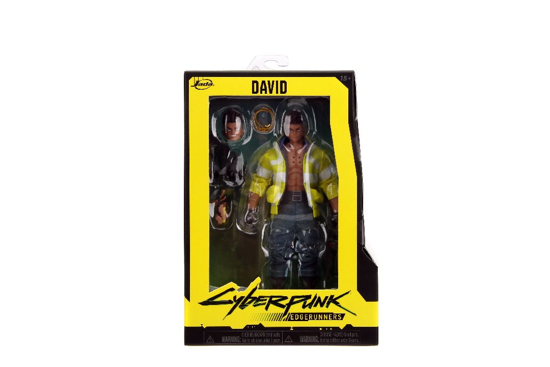 Jada 1/12 Plastic Action Figure - Cyberpunk Edgerunners - David