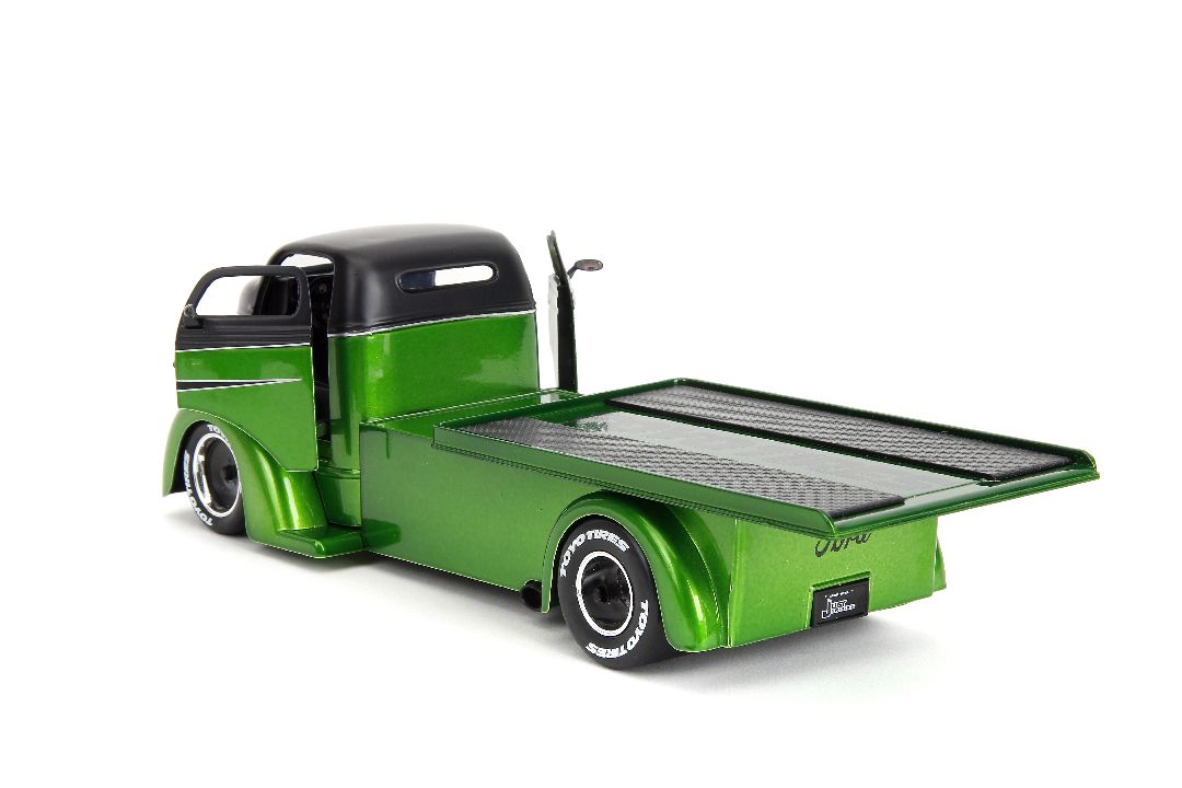 Jada 1/24 "Just Trucks" - 1947 Ford COE Flatbed w/ Rack