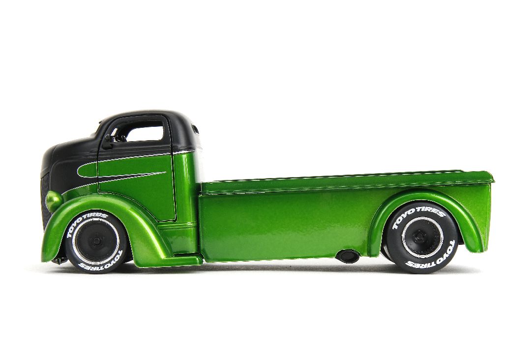 Jada 1/24 "Just Trucks" - 1947 Ford COE Flatbed w/ Rack