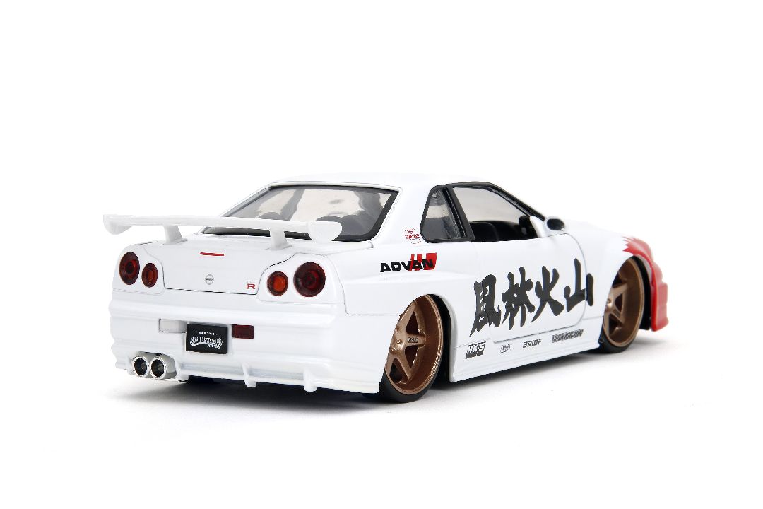 Jada 1/24 "Hollywood Rides" Street Fighter 2002 Skyline w/ Ryu