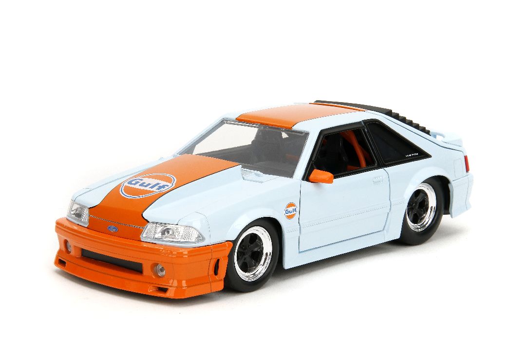 Jada 1/24 "BIGTIME Muscle" - 1989 Ford Mustang GT - Gulf Oil