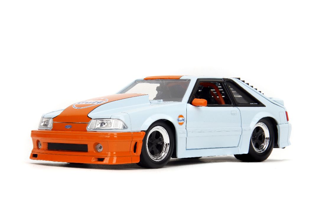 Jada 1/24 "BIGTIME Muscle" - 1989 Ford Mustang GT - Gulf Oil