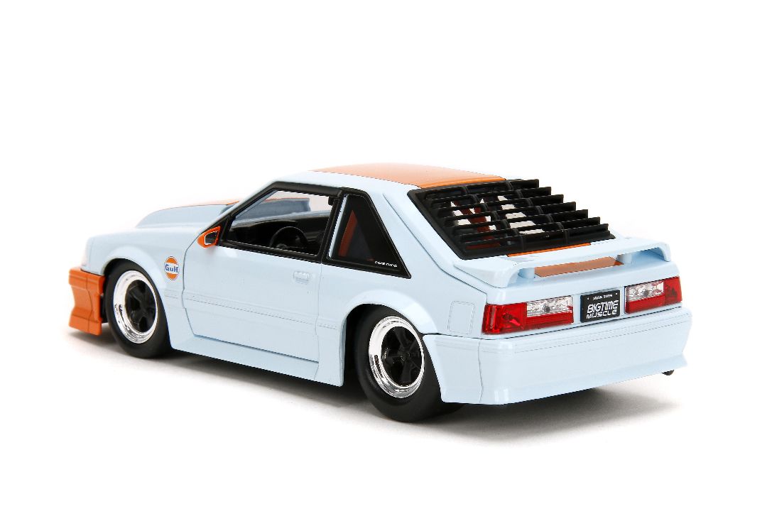 Jada 1/24 "BIGTIME Muscle" - 1989 Ford Mustang GT - Gulf Oil