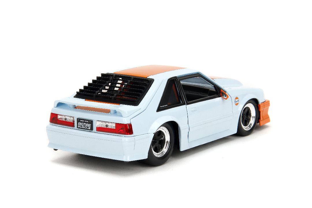 Jada 1/24 "BIGTIME Muscle" - 1989 Ford Mustang GT - Gulf Oil