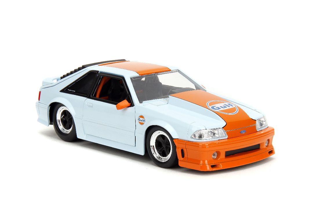 Jada 1/24 "BIGTIME Muscle" - 1989 Ford Mustang GT - Gulf Oil