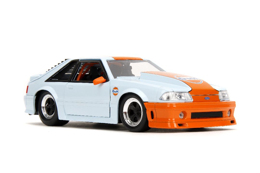 Jada 1/24 "BIGTIME Muscle" - 1989 Ford Mustang GT - Gulf Oil