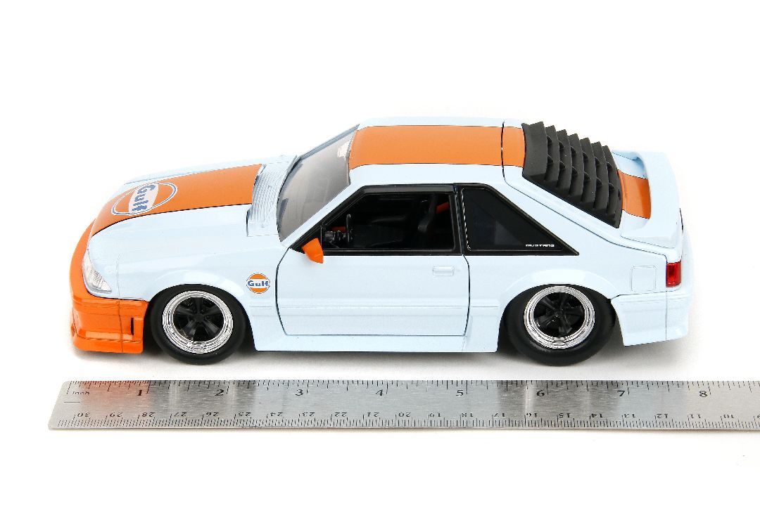 Jada 1/24 "BIGTIME Muscle" - 1989 Ford Mustang GT - Gulf Oil