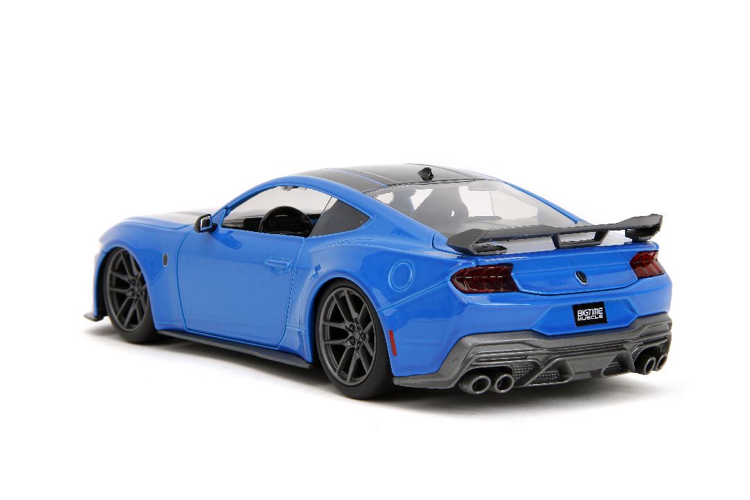 Jada 1/24 "BIGTIME Muscle" 2024 Mustang Dark Horse - Blue