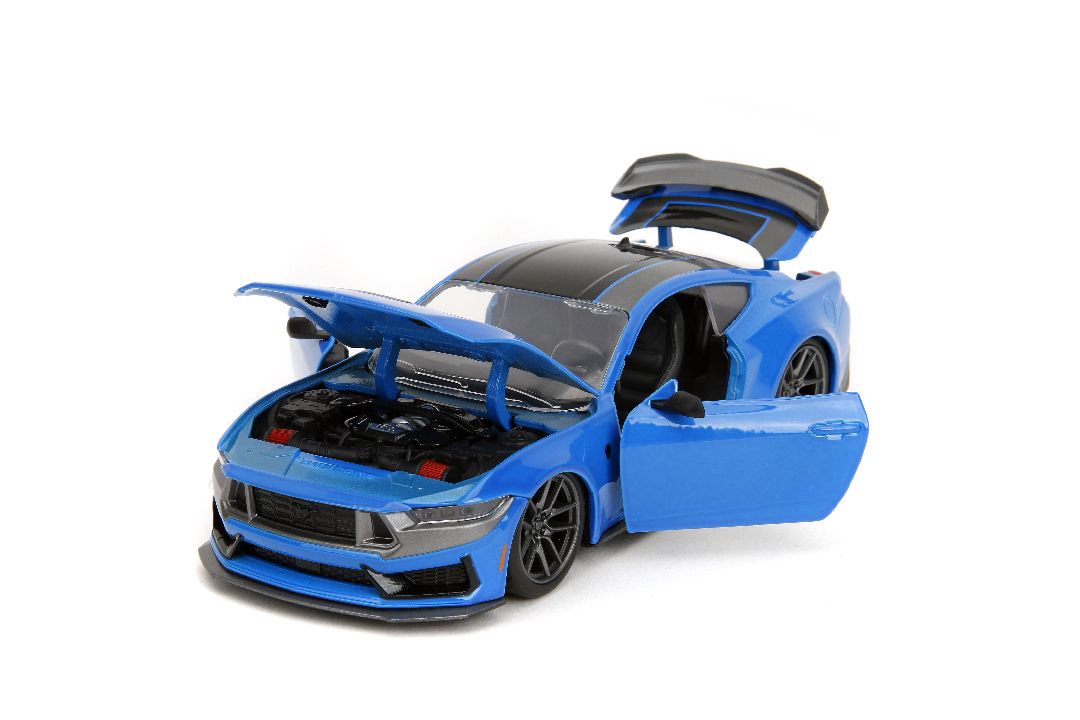 Jada 1/24 "BIGTIME Muscle" 2024 Mustang Dark Horse - Blue