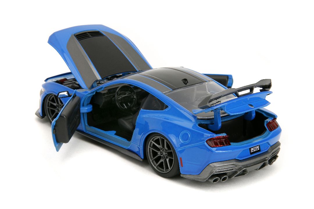 Jada 1/24 "BIGTIME Muscle" 2024 Mustang Dark Horse - Blue