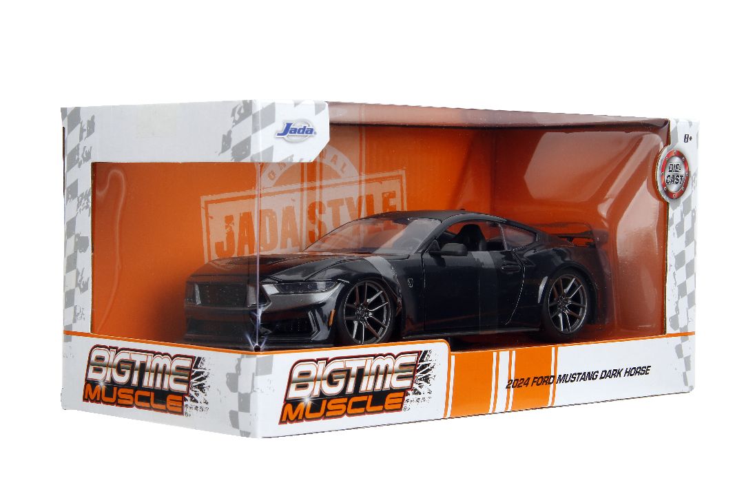 Jada 1/24 "BIGTIME Muscle" 2024 Mustang Dark Horse - Blue Ember