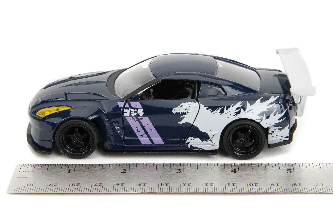 Jada 1/32 "Hollywood Rides" - 2009 Nissan GT-R (R35) - Godzilla