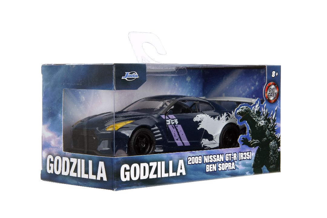 Jada 1/32 "Hollywood Rides" - 2009 Nissan GT-R (R35) - Godzilla