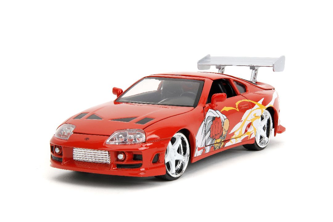 Jada 1/24 "Hollywood Rides" - 1995 Supra w/ One Punch Man