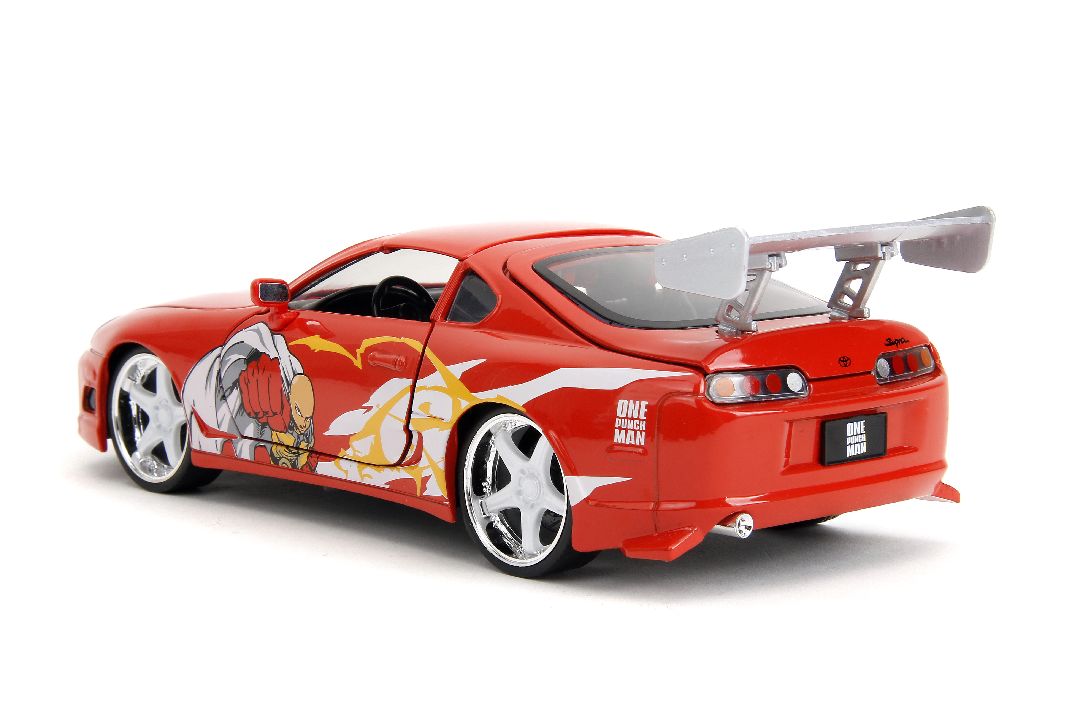 Jada 1/24 "Hollywood Rides" - 1995 Supra w/ One Punch Man