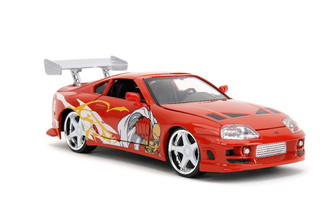 Jada 1/24 "Hollywood Rides" - 1995 Supra w/ One Punch Man