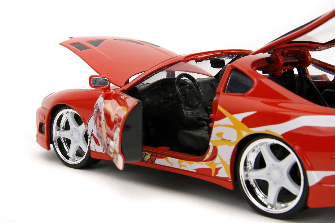 Jada 1/24 "Hollywood Rides" - 1995 Supra w/ One Punch Man