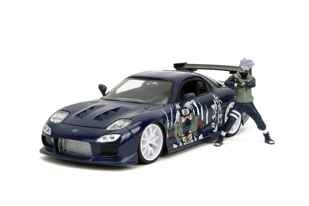 Jada 1/24 "Hollywood Rides" - 1993 Mazda RX-7 w/ Kakashi - Click Image to Close