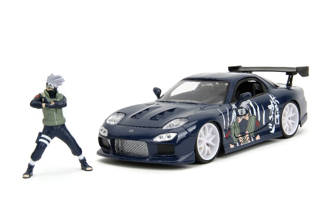 Jada 1/24 "Hollywood Rides" - 1993 Mazda RX-7 w/ Kakashi