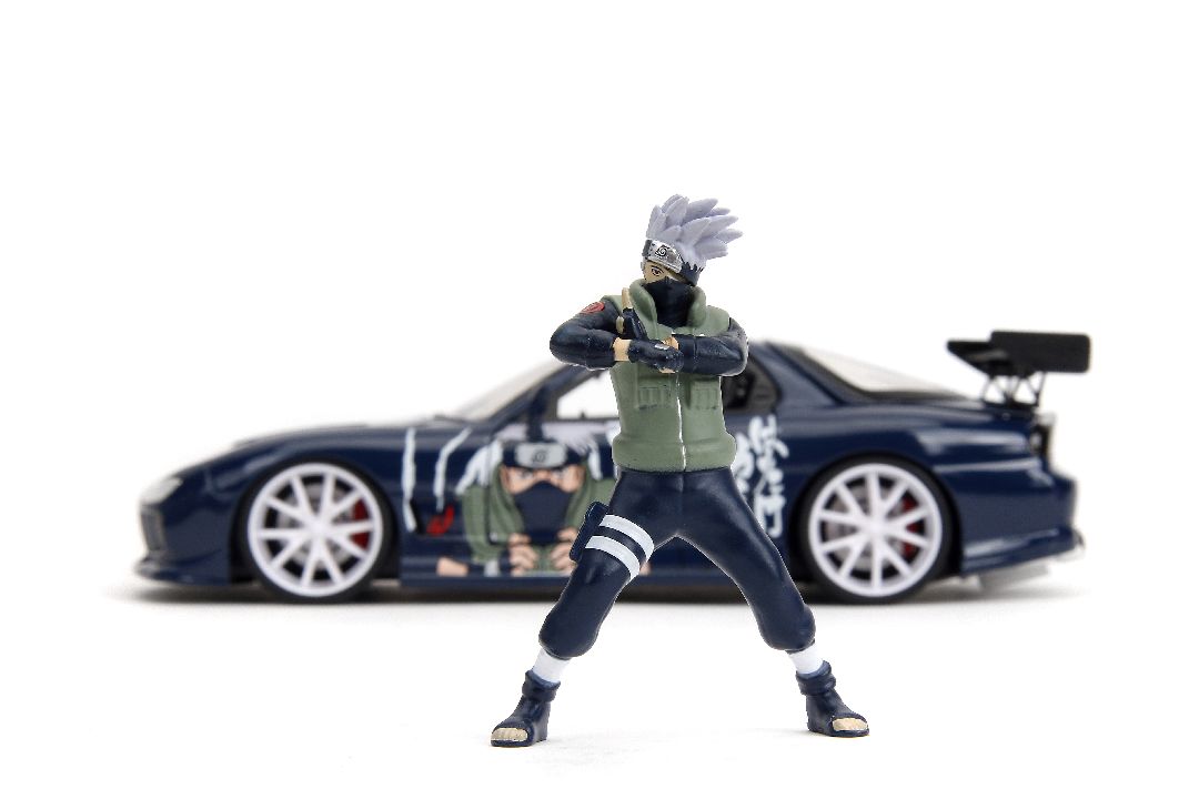 Jada 1/24 "Hollywood Rides" - 1993 Mazda RX-7 w/ Kakashi