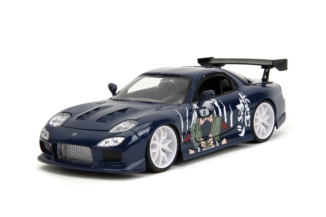 Jada 1/24 "Hollywood Rides" - 1993 Mazda RX-7 w/ Kakashi