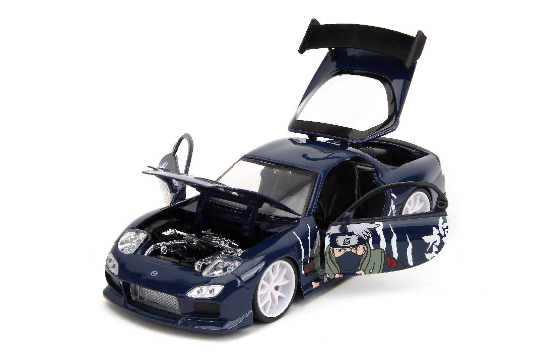 Jada 1/24 "Hollywood Rides" - 1993 Mazda RX-7 w/ Kakashi