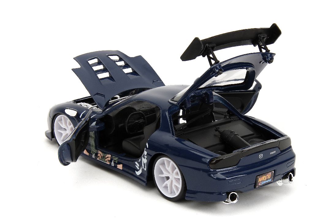 Jada 1/24 "Hollywood Rides" - 1993 Mazda RX-7 w/ Kakashi