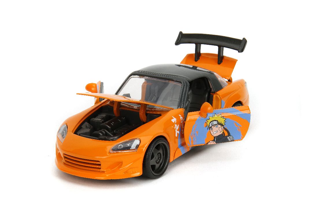 Jada 1/24 "Hollywood Rides" - 2001 Honda S2000 w/ Naruto