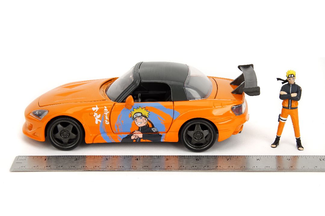 Jada 1/24 "Hollywood Rides" - 2001 Honda S2000 w/ Naruto