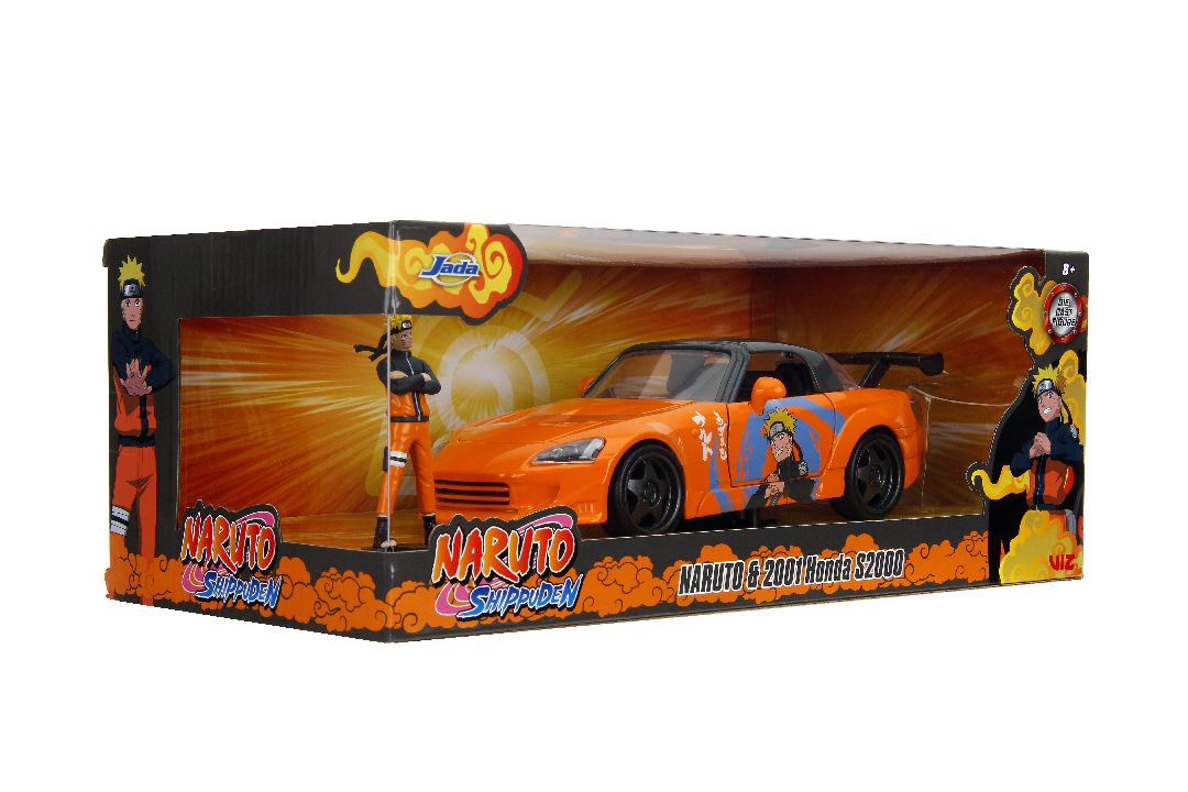 Jada 1/24 "Hollywood Rides" - 2001 Honda S2000 w/ Naruto