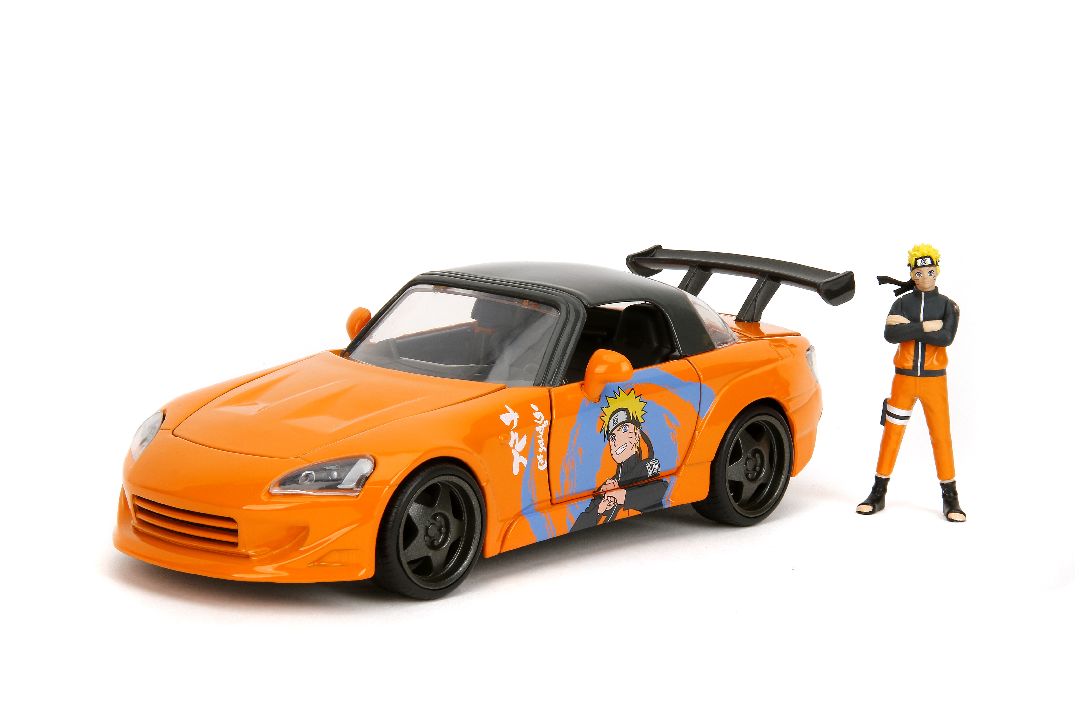 Jada 1/24 "Hollywood Rides" - 2001 Honda S2000 w/ Naruto