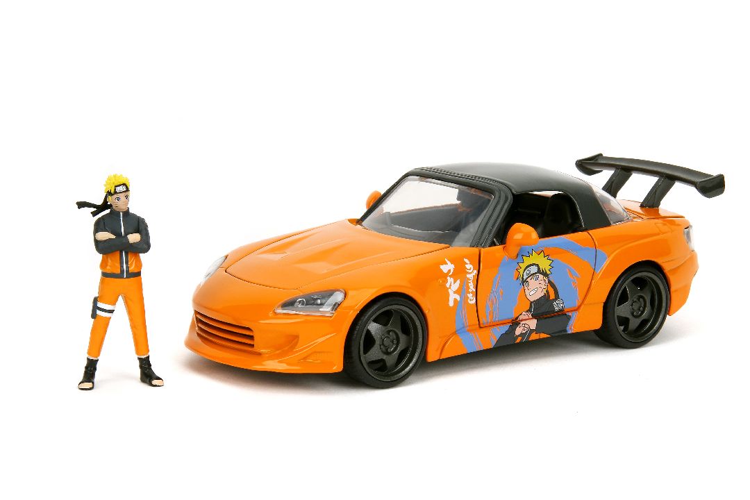 Jada 1/24 "Hollywood Rides" - 2001 Honda S2000 w/ Naruto