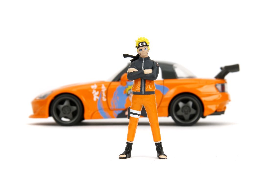 Jada 1/24 "Hollywood Rides" - 2001 Honda S2000 w/ Naruto