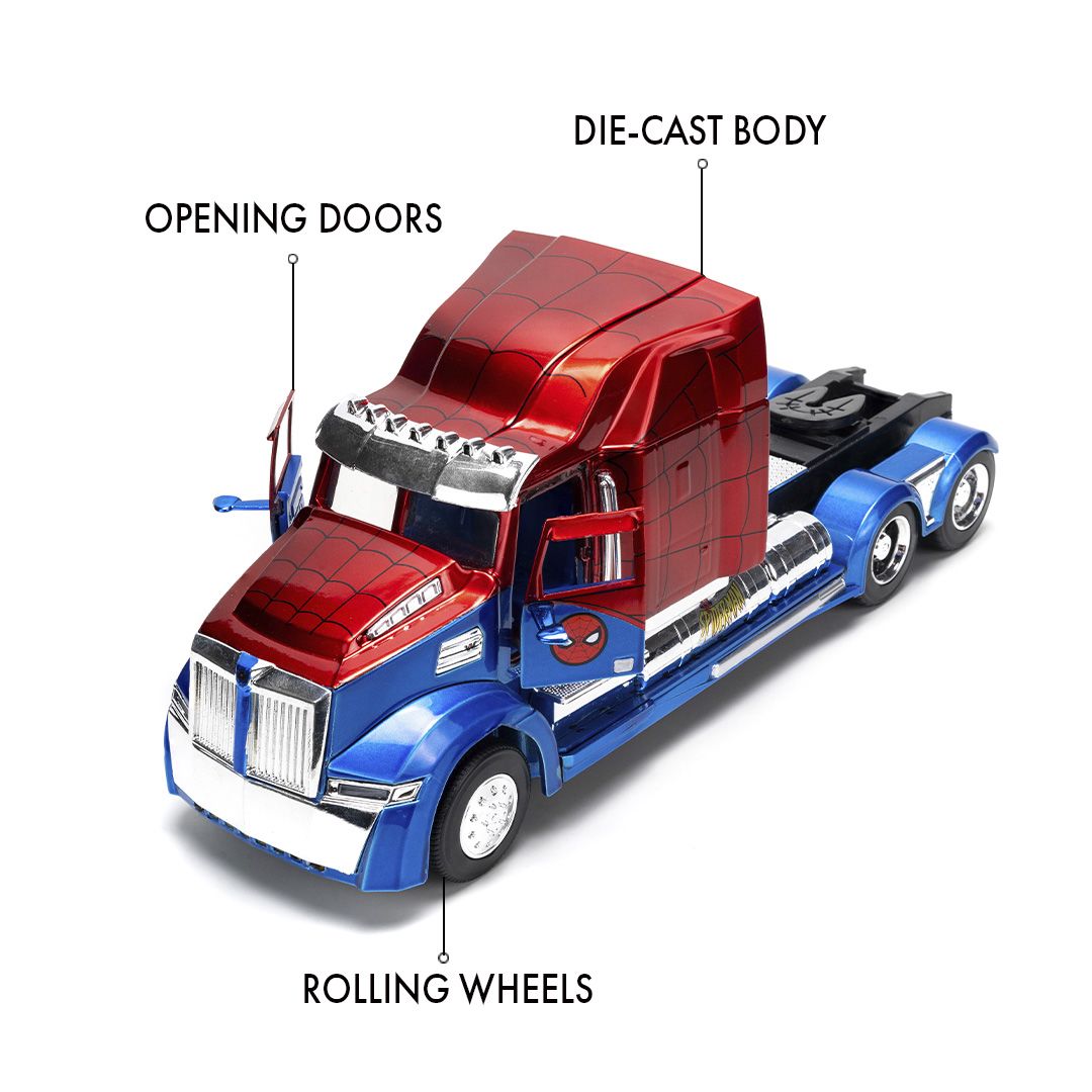 Jada 1/24 Peterbilt 379 (SPIDER-MAN Deco)