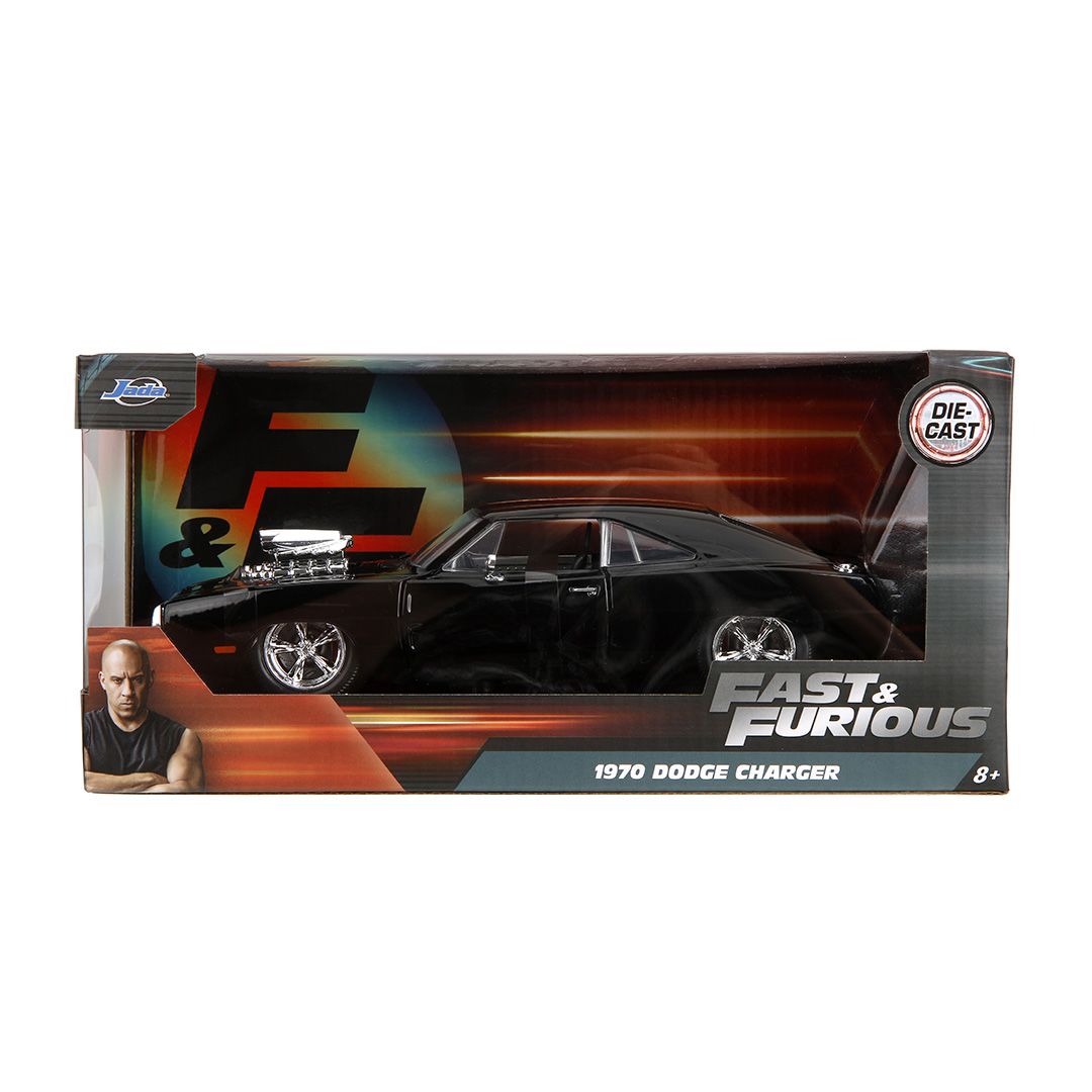 Jada 1/24 "Fast & Furious" Dom's Dodge Charger R/T (Movie 1)