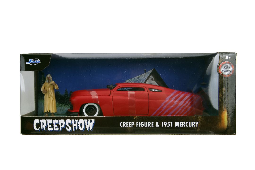 Jada 1/24 "Hollywood Rides" Creepshow 1951 Mercury w/ Figure
