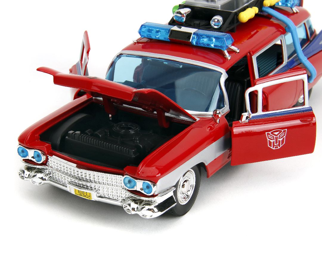 Jada 1/24 "Hollywood Rides" Ghostbusters ECTO-1(Optimus Prime)