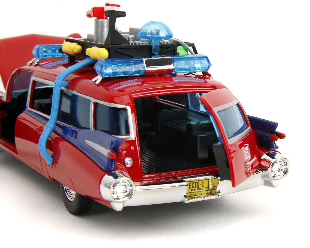 Jada 1/24 "Hollywood Rides" Ghostbusters ECTO-1(Optimus Prime)