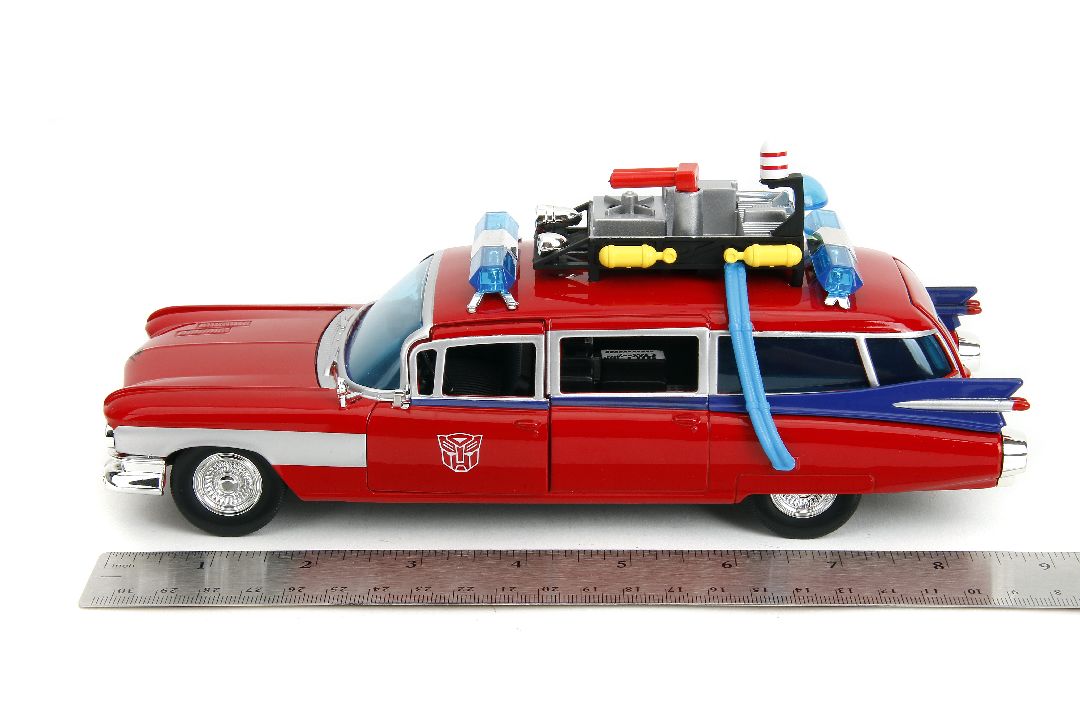 Jada 1/24 "Hollywood Rides" Ghostbusters ECTO-1(Optimus Prime)