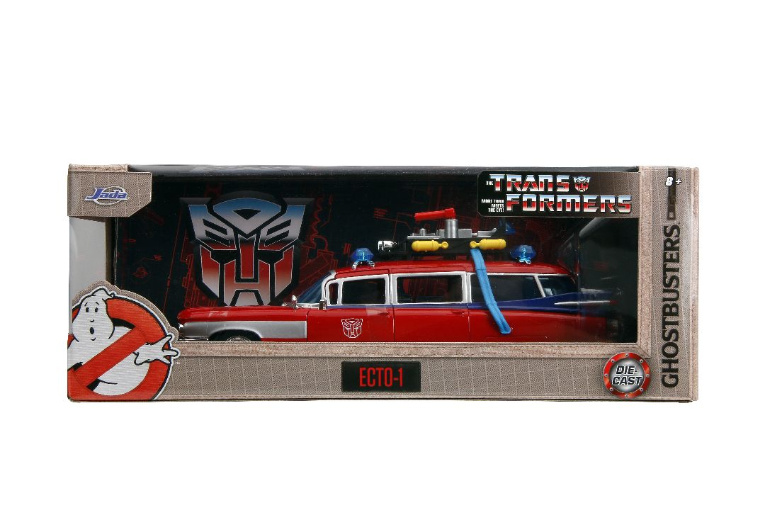 Jada 1/24 "Hollywood Rides" Ghostbusters ECTO-1(Optimus Prime)