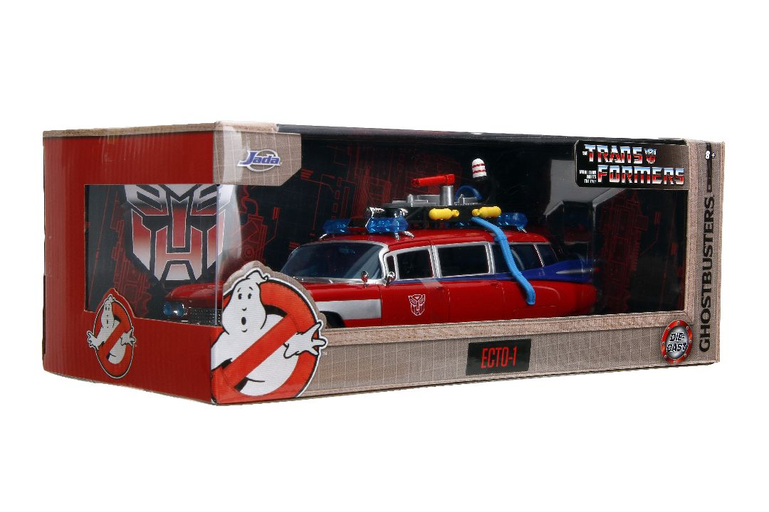 Jada 1/24 "Hollywood Rides" Ghostbusters ECTO-1(Optimus Prime)