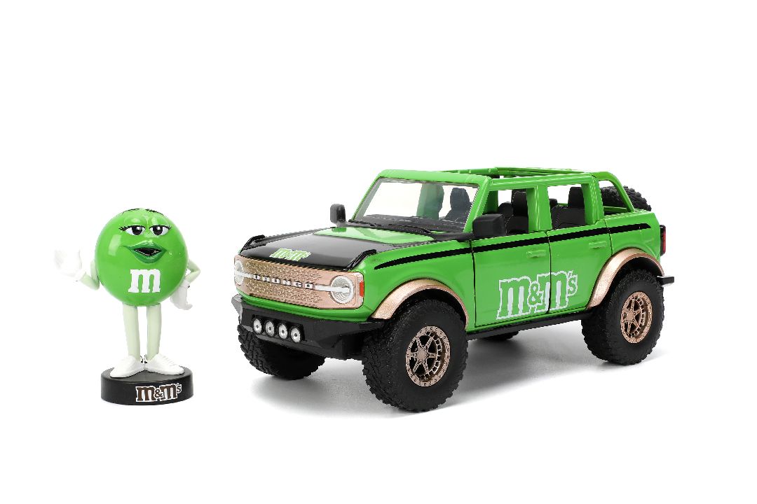 Jada 1/24 "Hollywood Rides" - M&M's - 2021 Ford Bronco