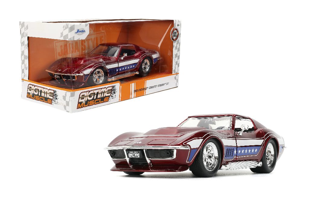 Jada 1/24 "BIGTIME Muscle" - 1969 Chevy Corvette Stingray