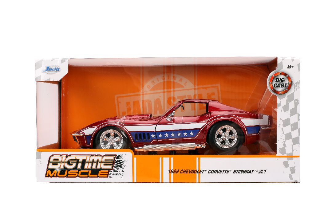 Jada 1/24 "BIGTIME Muscle" - 1969 Chevy Corvette Stingray