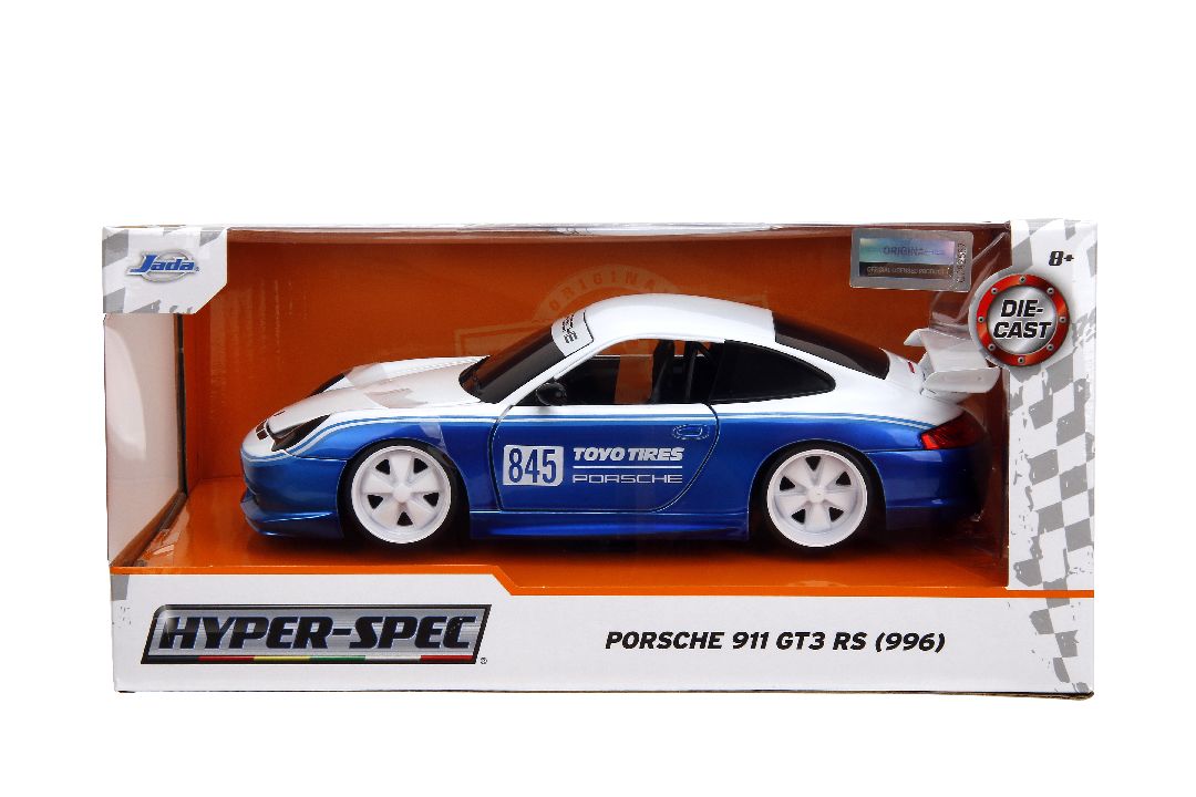 Jada 1/24 "Hyper-Spec" - 2006 Porche 911 GT3 RS (996.2)