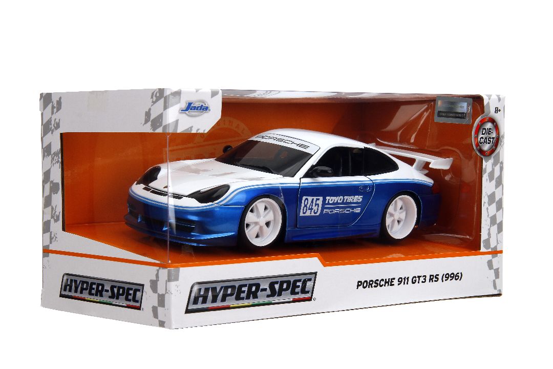 Jada 1/24 "Hyper-Spec" - 2006 Porche 911 GT3 RS (996.2)