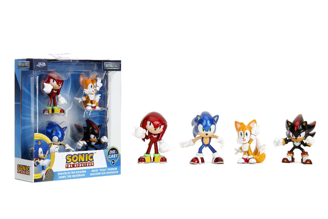 Jada 2.5" Metalfigs - Sonic the Hedgehog 4-Pack