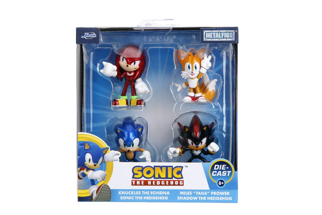 Jada 2.5" Metalfigs - Sonic the Hedgehog 4-Pack